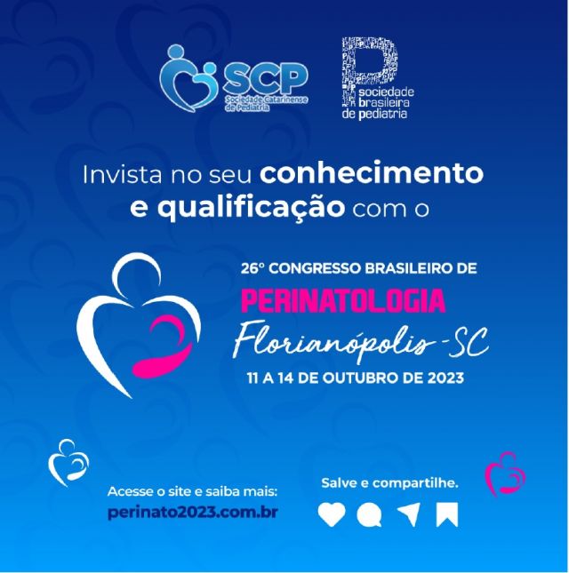 Card - 26º Congresso Brasileiro de Perinatologia - 05 10 2023