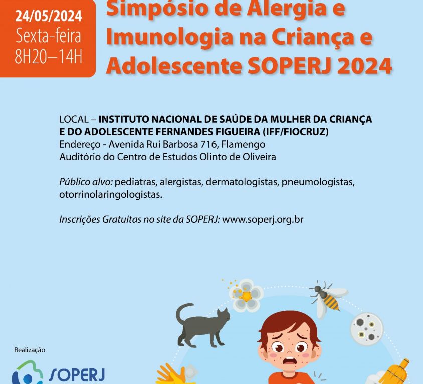 Simpósio de Alergia e Imunologia na Criança e Adolescente SOPERJ 2024