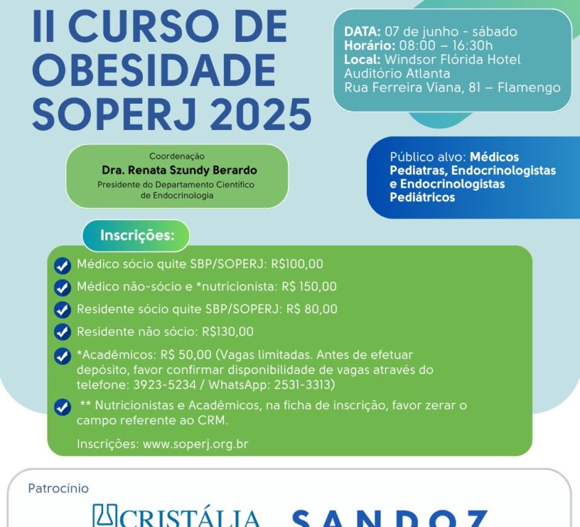 II Curso de Obesidade SOPERJ 2025