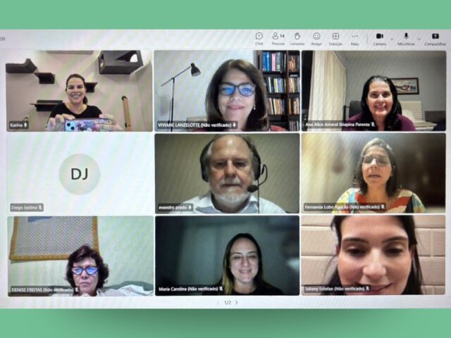 Reunião departamentos e grupos de trabalho