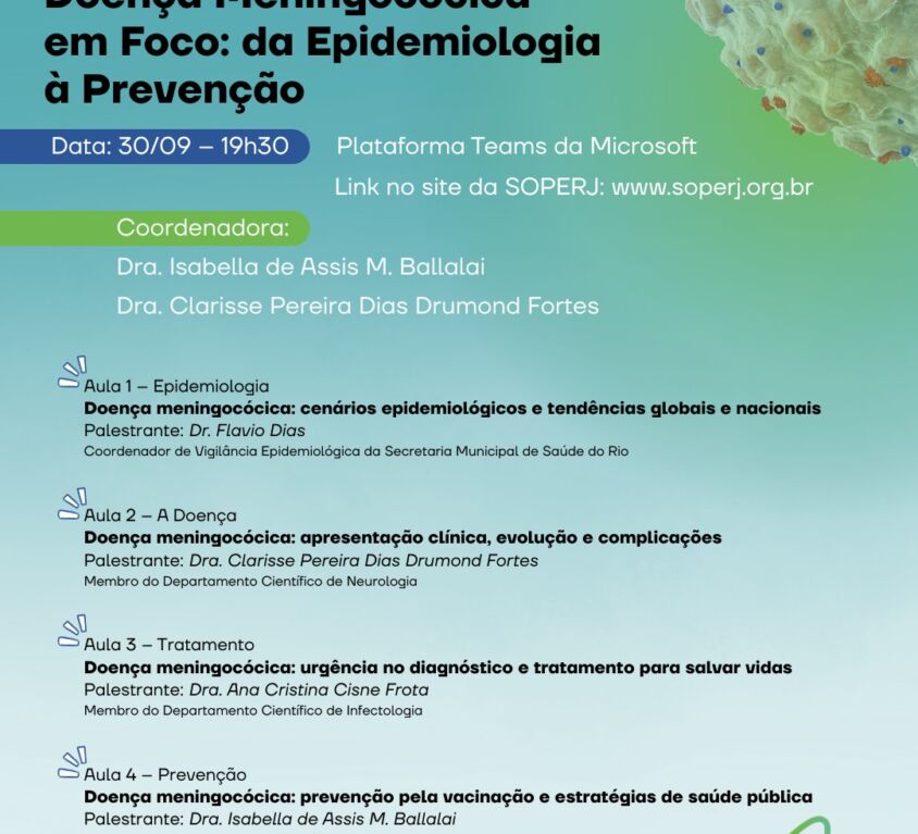 Webinar: Doença Meningocócica em Foco: da Epidemiologia à Prevenção