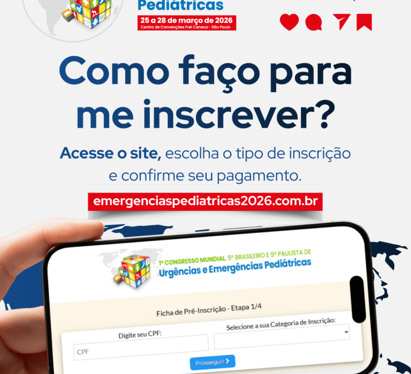 1º Congresso Mundial, 5º Brasileiro e 5º Paulista de Urgências e Emergências Pediátricas