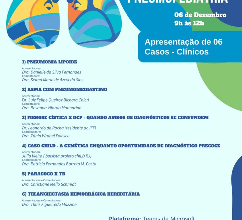 Jornada on-line de Pneumopediatria